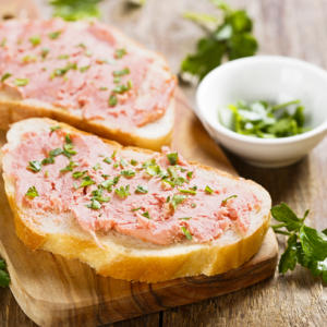 Sandwich with pate